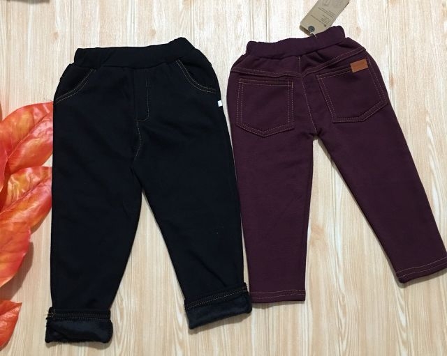 Quần nỉ dáng jeans cho bé 7-17kg