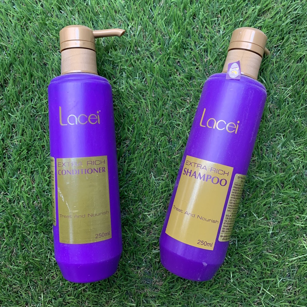 [Lacei-Chính hãng] Cặp gội xã cao cấp Lacei EXTRA RICH 250mlx2