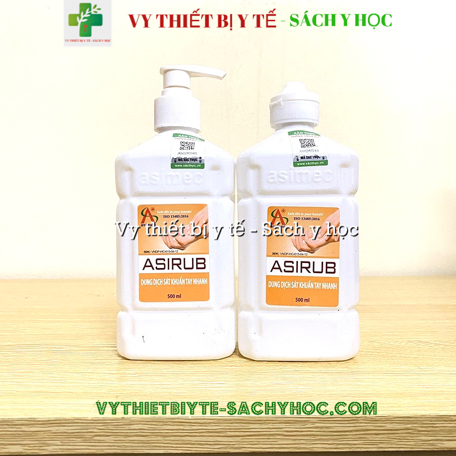 Nước rửa tay khô Asirub sát khuẩn