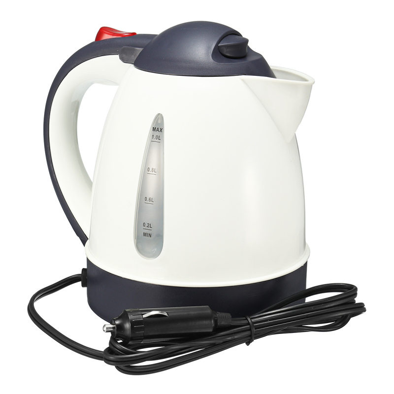 Ấm Đun Nước Bình Đun Nước 12V Trên Ô Tô cao cấp Dung tích: 1000 ml ấm đun nước siêu tốc trên ô tô 12V 24V.