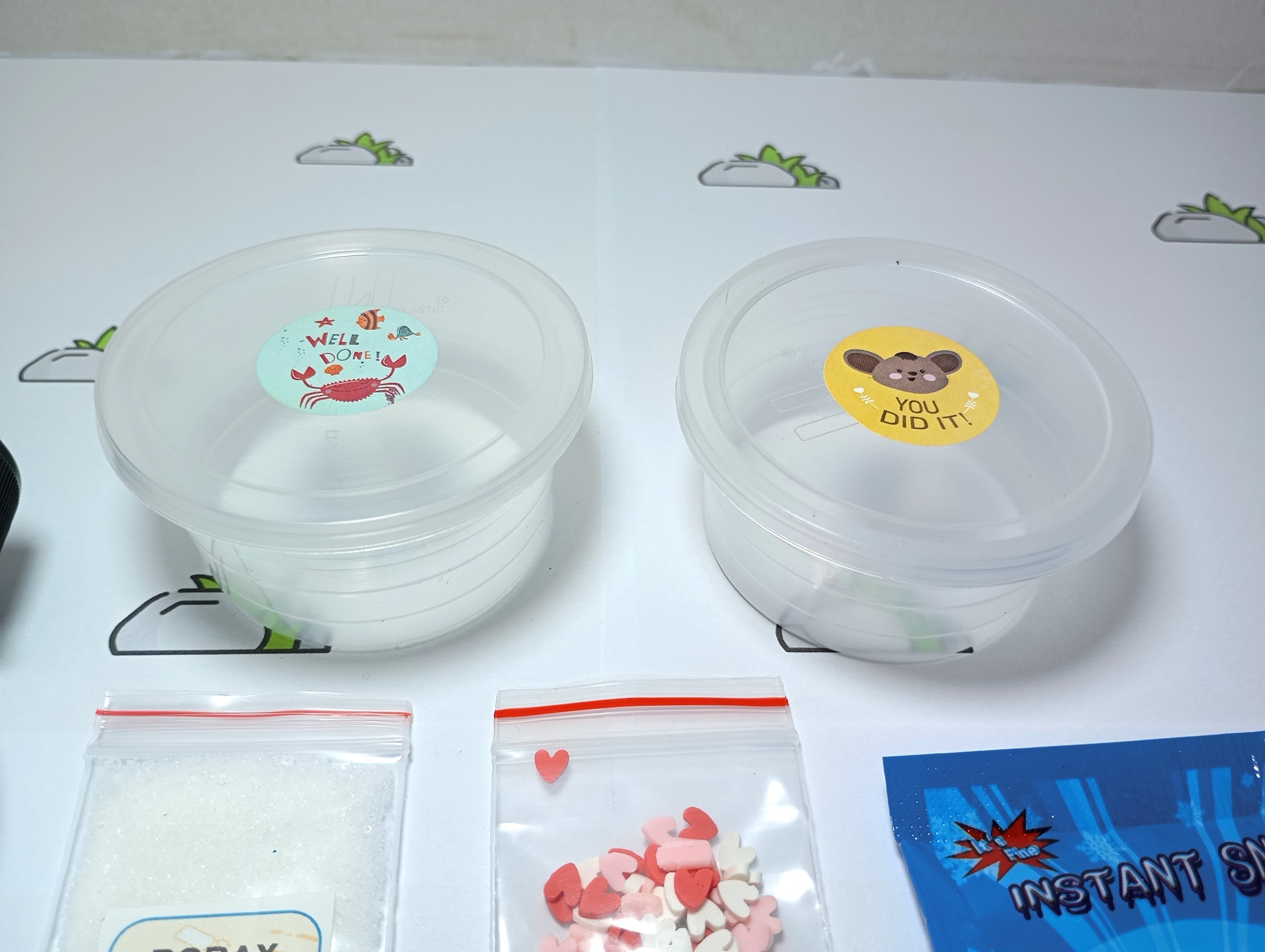 (BK21) BỘ KIT SLIME MÂY - DỤNG CỤ LÀM SLIME MÂY (CLOUD SLIME)