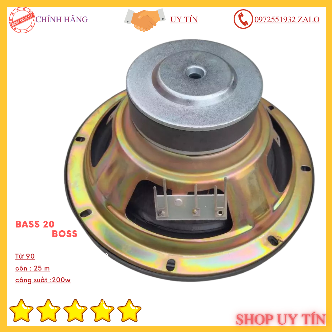 Loa bas 20 bos từ 100 côn 6 lớpGIÁ 1 CÁI