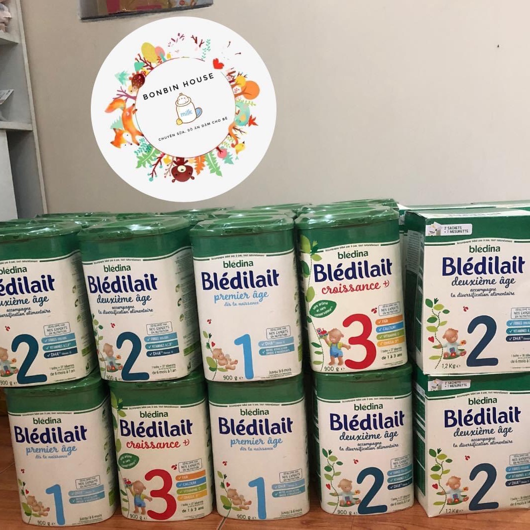 [HCM]Sữa bột Bledilait số 3 900g Date 2023