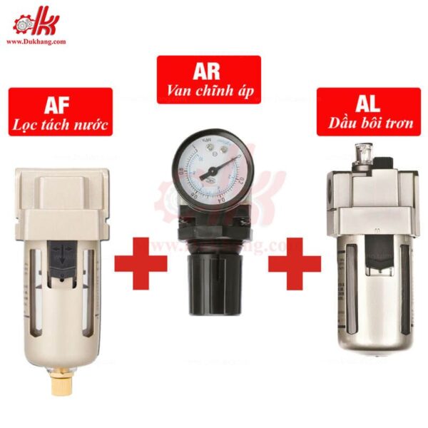 Bộ 3 lọc khí nén AL+AR+AF=AC