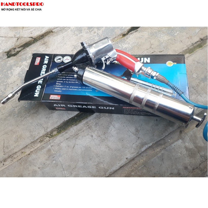 Máy bơm mỡ hơi siêu mạnh 500cc at-6036n hymair