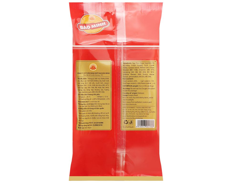 Bánh bông nhài vị cam 180g
