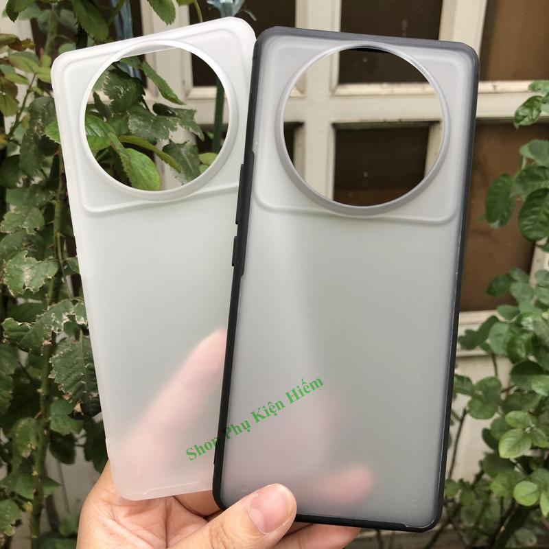 Ốp lưng Xiaomi 12S Ultra viền dẻo lưng nhám
