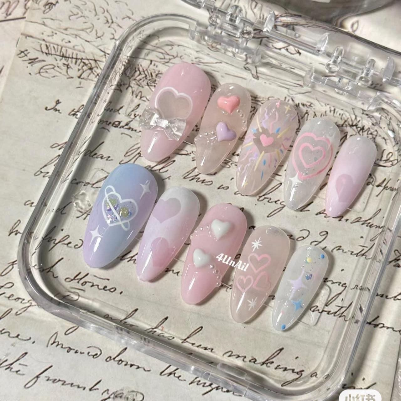 Nailbox thiết kế chất lượng kèm Keo