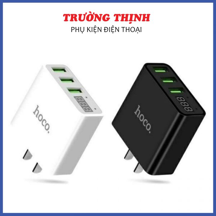 [HCM]Cóc sạc 2 cổng usb Hoco C15