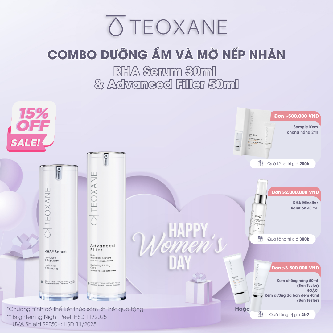 Serum dưỡng ẩm và trẻ hóa da Teoxane RHA Serum
