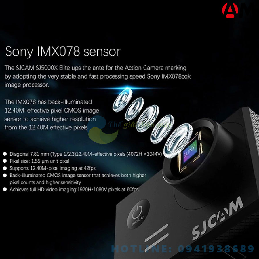 Camera hành trình SJCAM SJ5000X camera hành động SJCAM A5000