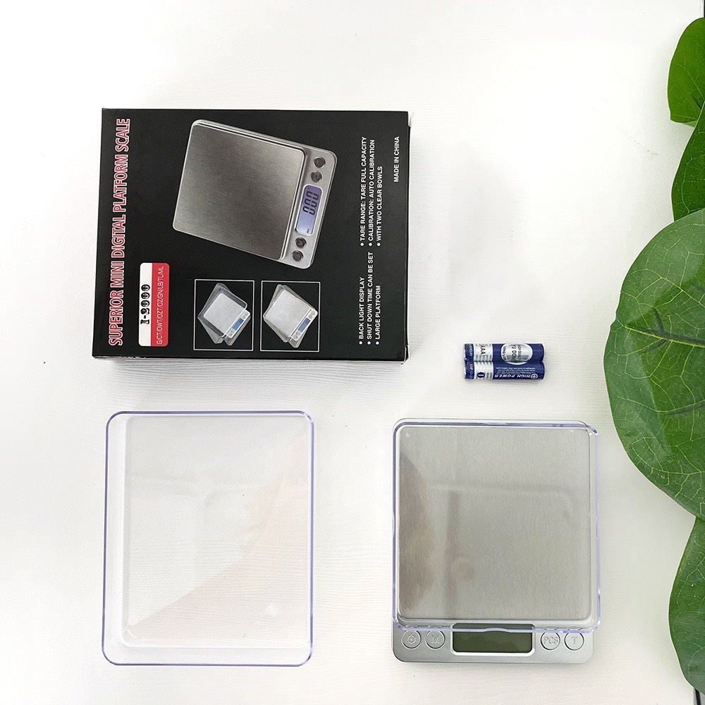 Electronic Scale for Dispensing 3Kg/0.1G (Comes with Transparent Tray I2000)