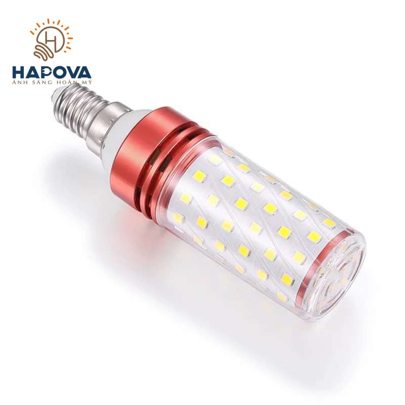 Bóng đèn led HAPOVA GIVI 3 chế độ màu đui E27, E14 HAPOVA UPPIXI 3612