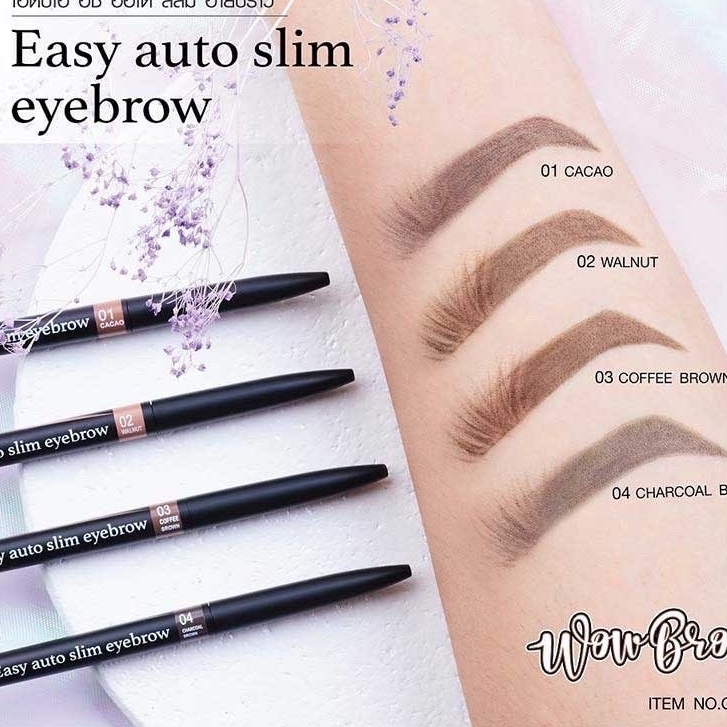 Chì kẻ mày odbo wow brow easy auto slim eyebrow od781