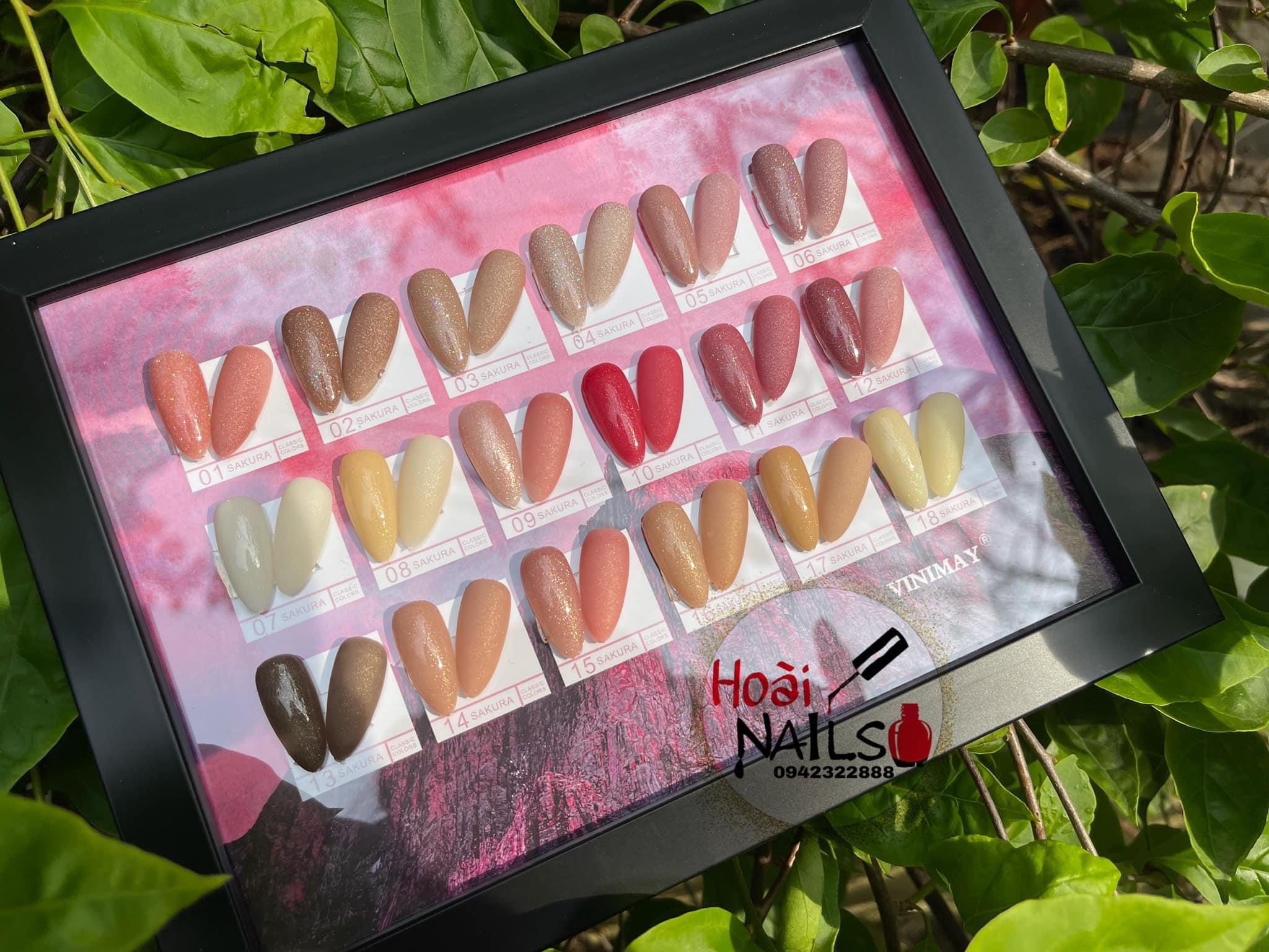 Sơn thạch nhũ giả bột vinimay ( bán lẻ) Phụ kiện Nail