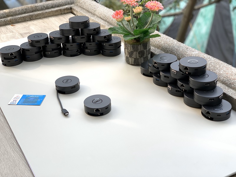 Bộ Chuyển Đổi Dell DA300 USB Type-C 1 Ra 6 Cao Cấp