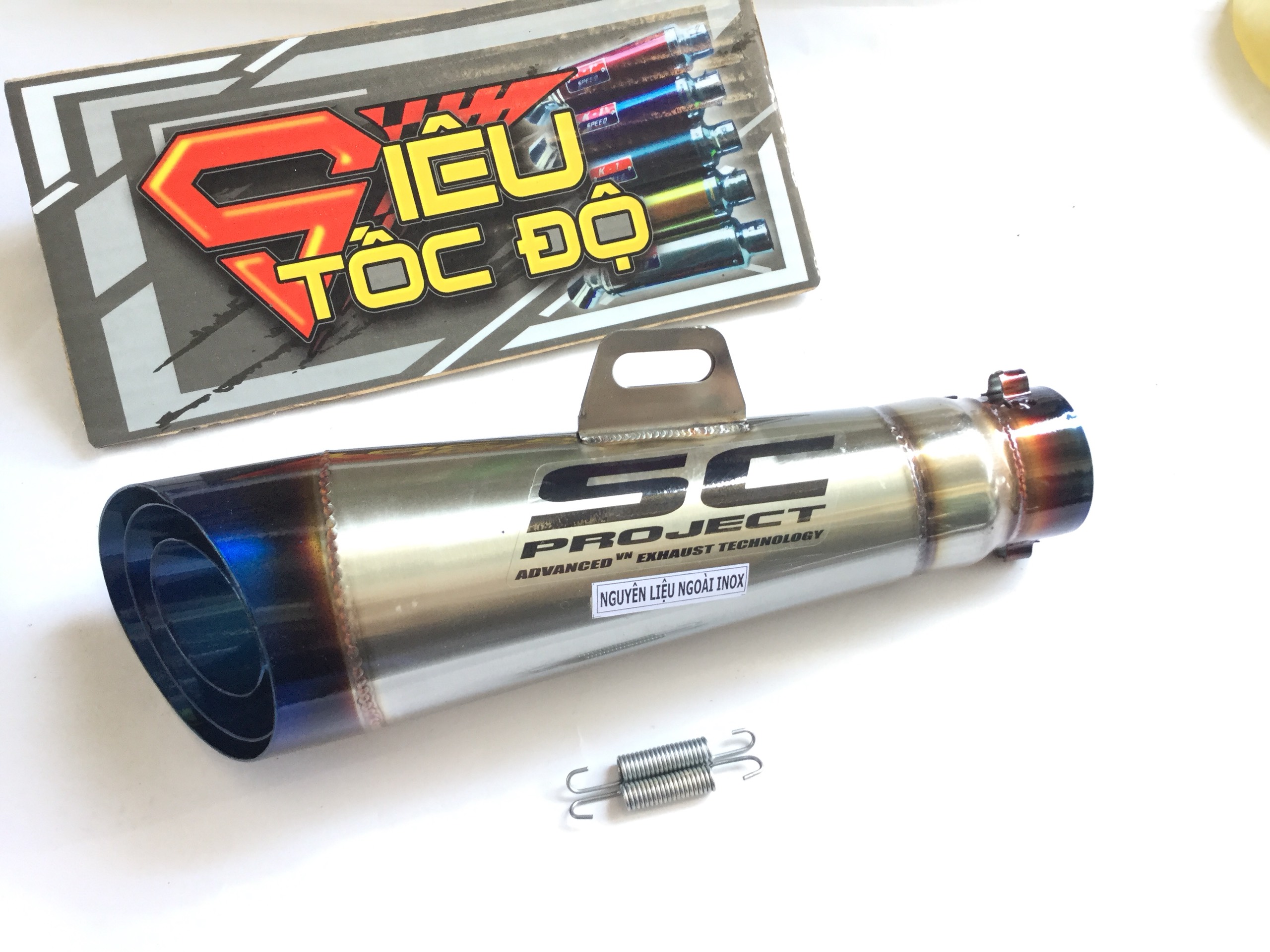 Pô sc xéo đuôi xanh - Mã giá lon không bao gôm cổ