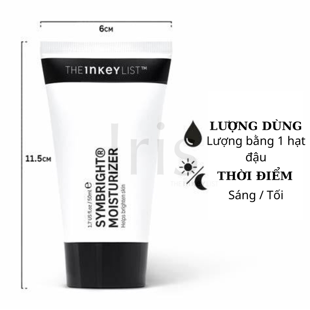 ✅ Kem dưỡng ẩm Symbright Moisturizer- The INKEY List (BILL CANADA)