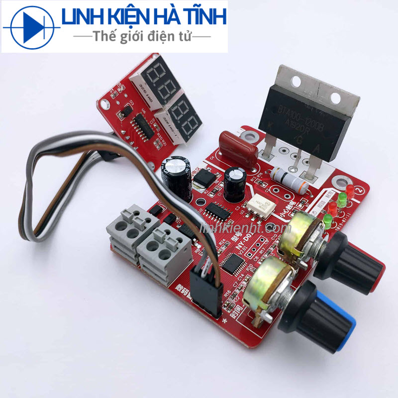 Mạch timer máy hàn cell pin ny-d01 100a mạch máy hàn cell pin bta100-1200b