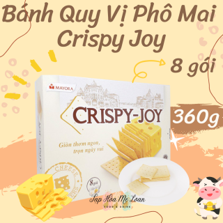 Bánh Quy Vị Phô Mai Crispy Joy Hộp 360g Date Xa - QUÀ TẾT 2022 thumbnail