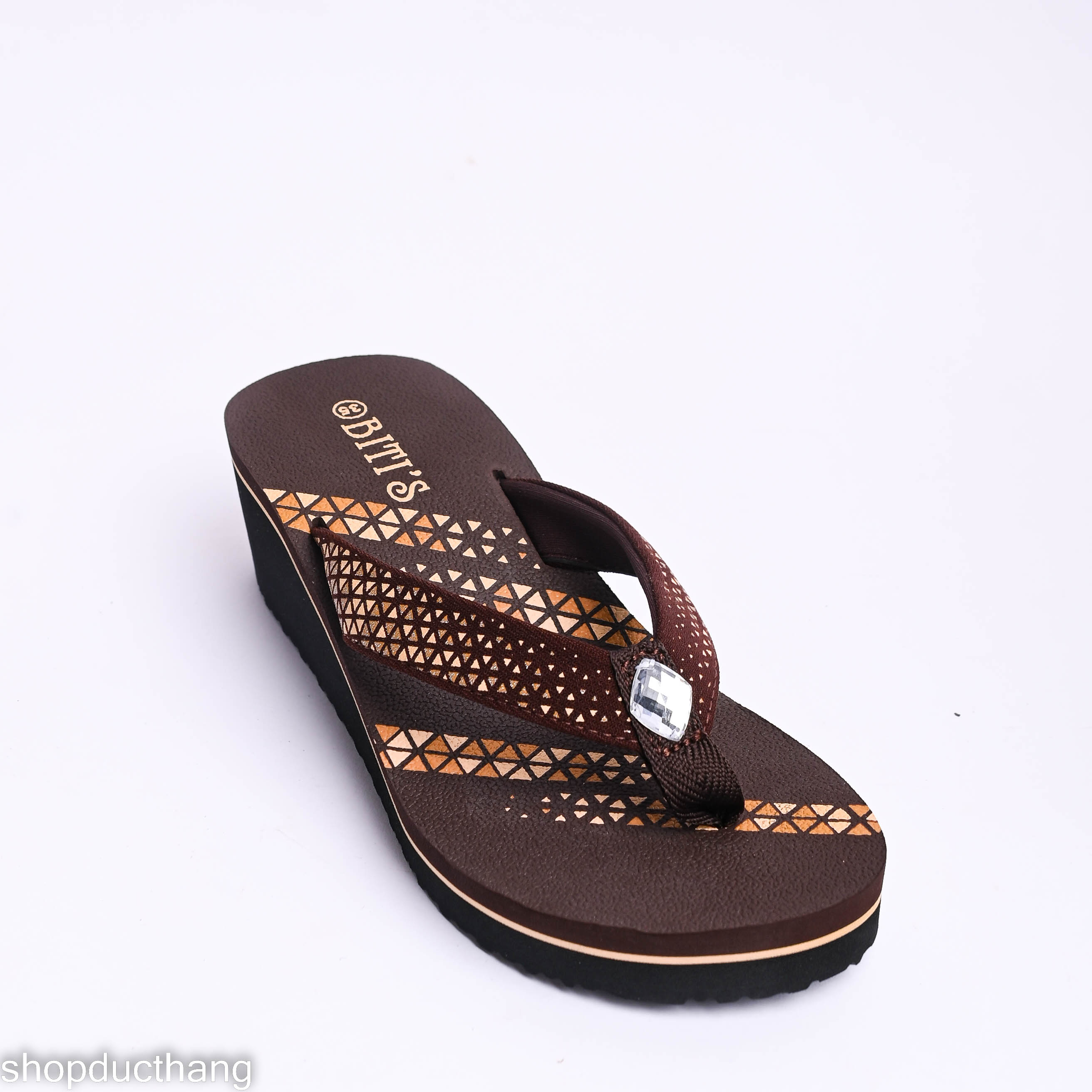 Dép quai kẹp xốp Bitis nữ đế 5cm