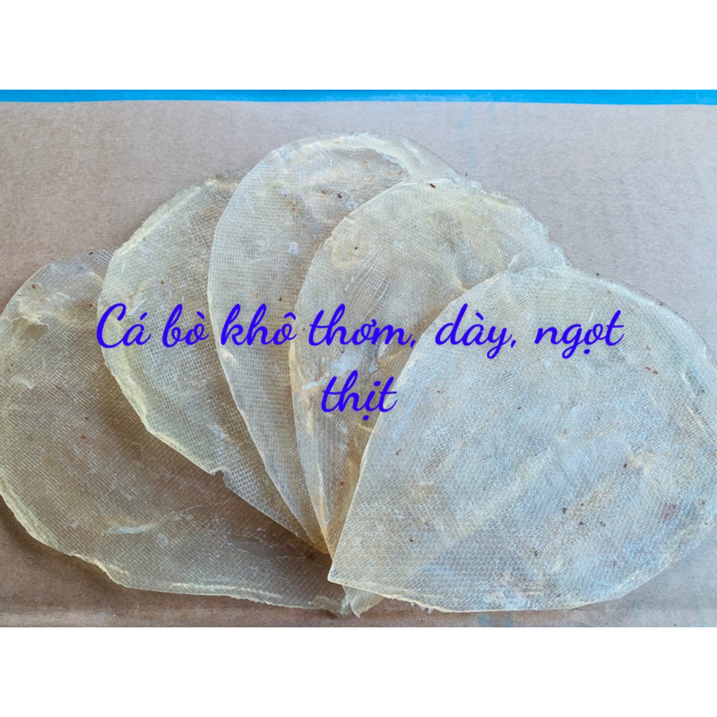 Cá bò khô thơm ngon, dày thịt (3 con hút chân không)