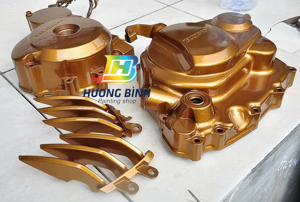 Sơn xịt Samurai màu Đồng - W41 (400ml) (có khả năng kháng xăng A92, A95)