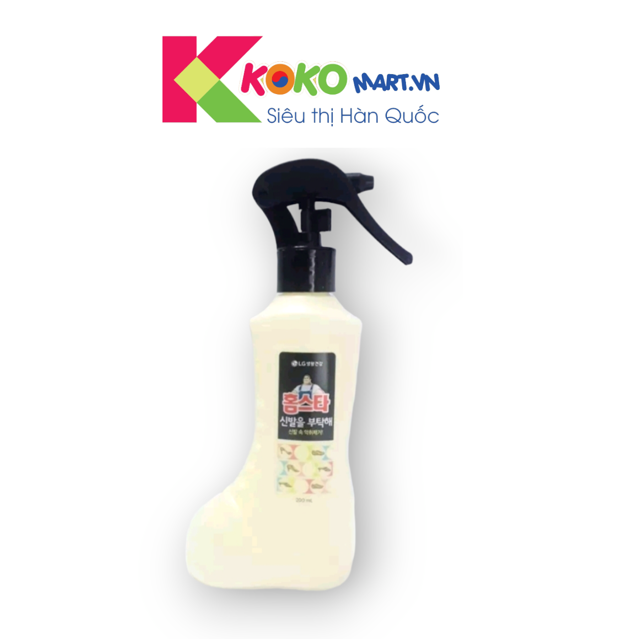 Xịt khử mùi giày dép Hàn Quốc 200ml