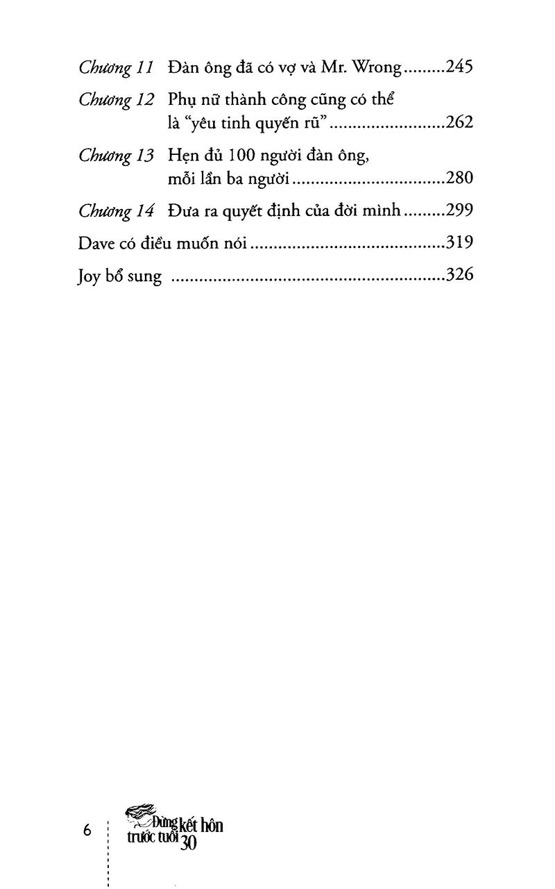 Sách - Đừng Kết Hôn Tuổi 30