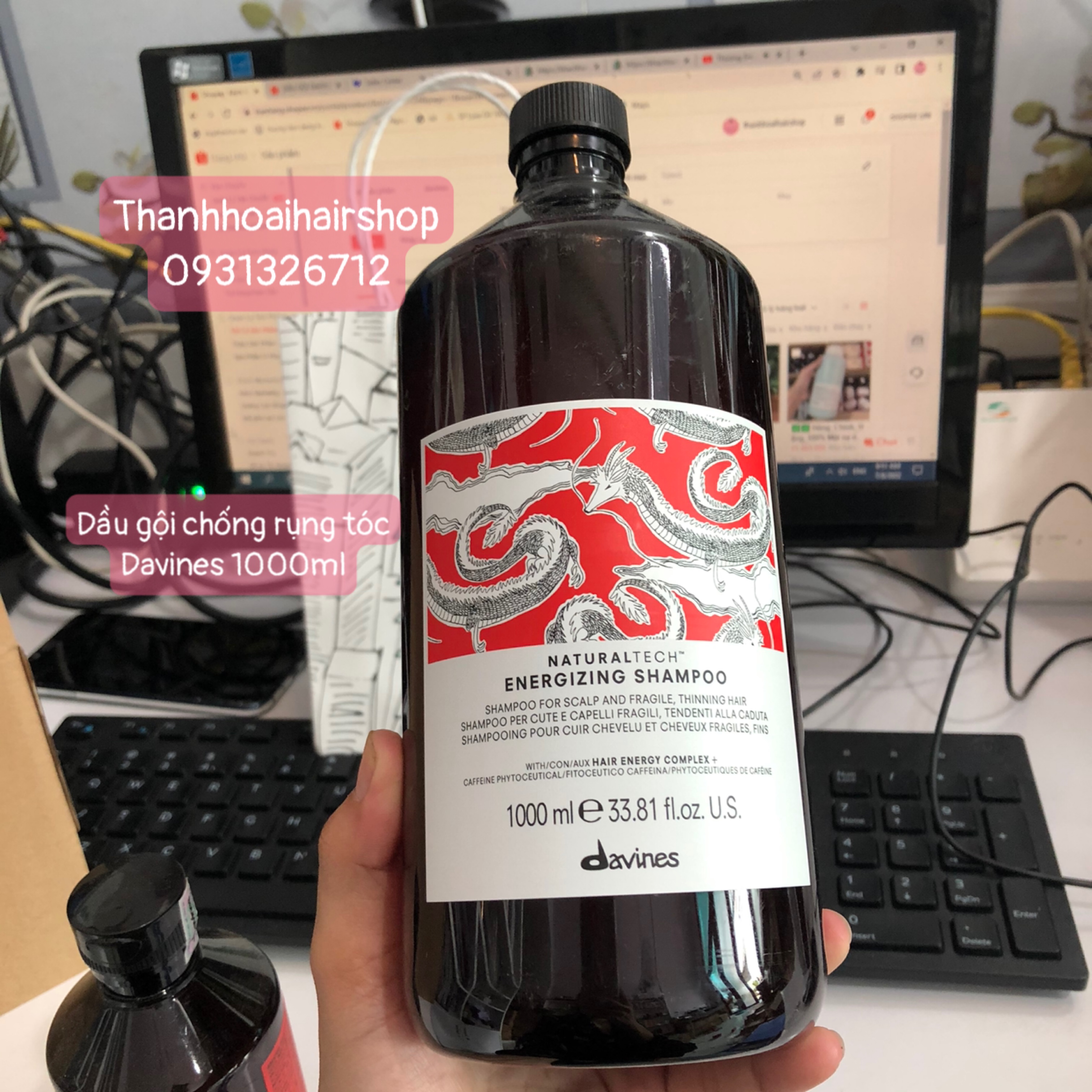 DẦU GỘI DAVINES ENERGIZING CHỐNG RỤNG TÓC 1000ML