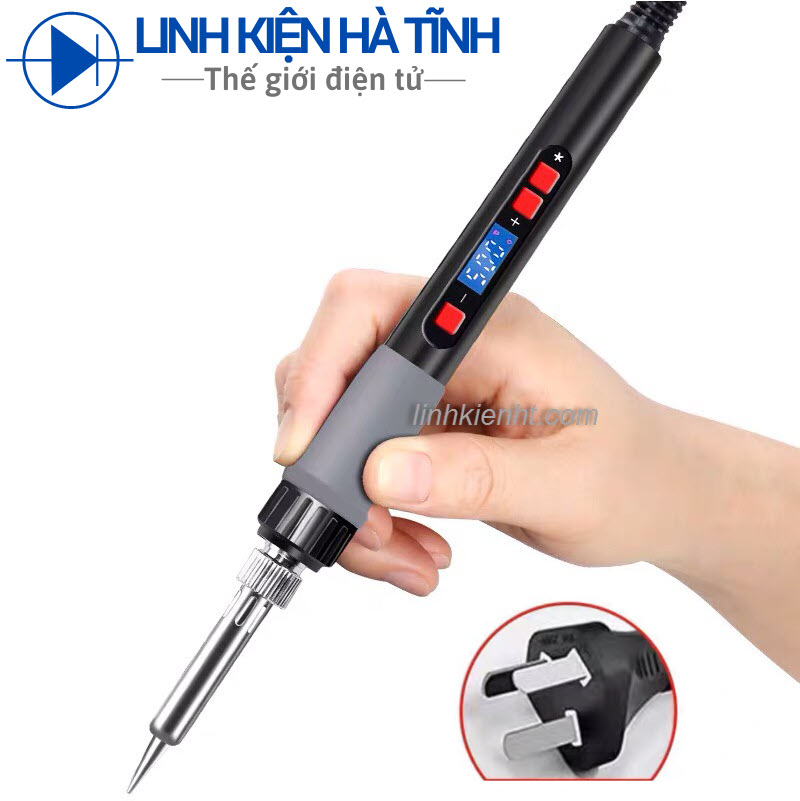 Mỏ hàn điện tử loại tốt có chế độ tự động ngắt tăng giảm nhiệt độ/ bật tắt nguồn