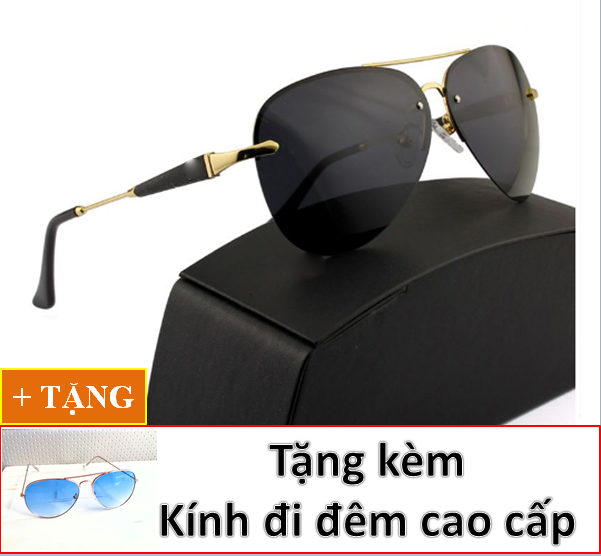 KÍNH MÁT NAM CAO CẤP MER007+ KÍNH ĐI ĐÊM CAO CẤP