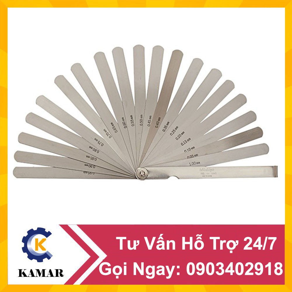 Bộ dưỡng đo khe hở 184-313s mitutoyo