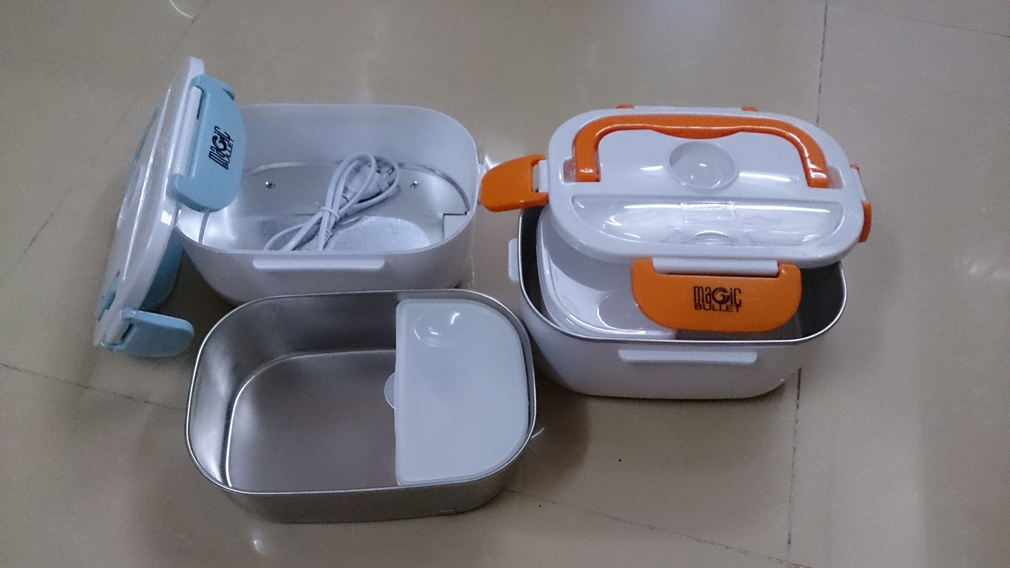 Hộp cơm cắm điện magic lõi inox