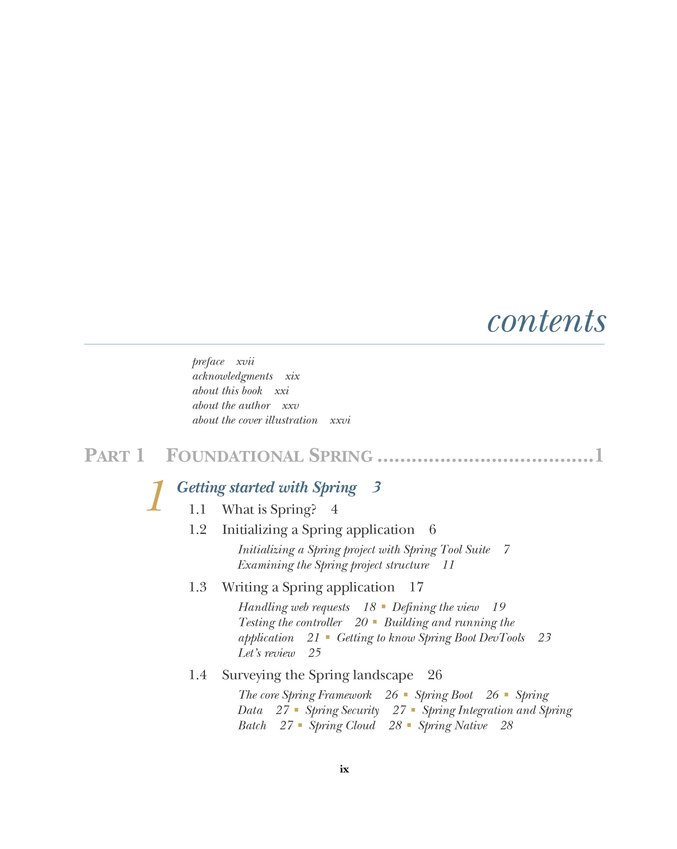 Sách Spring in Action, Sixth Edition