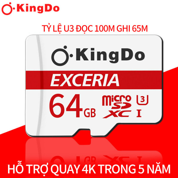 Kingdo Thẻ nhớ MicroSDXC Toshiba M203 UHS-I U1 64GB 100MB/s (trắng)