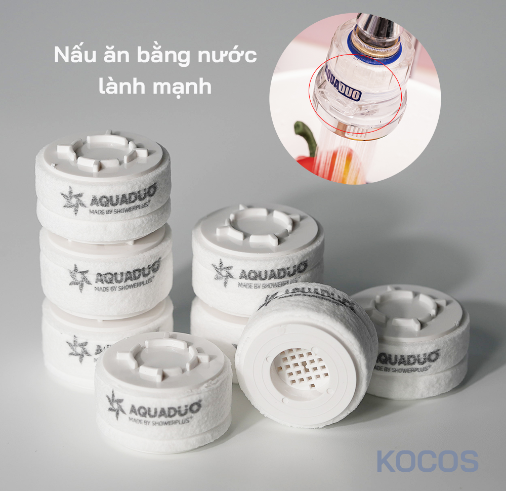 SF-1000C Combo 4 Thanh lọc nước (ở vòi rửa chén), Aquaduo, HCM