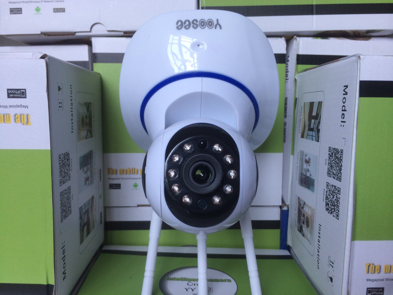 [HCM]Camera Yoosee 3 Râu Tặng Kèm Thẻ Nhớ