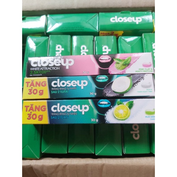 [FREESHIP MAX] 30gram - Kem đánh răng Closeup (ngẫu nhiên) [Bigsuz]