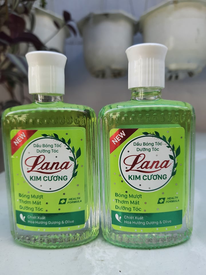Dầu bóng tóc Dưỡng tóc lana kim Cương 40ml