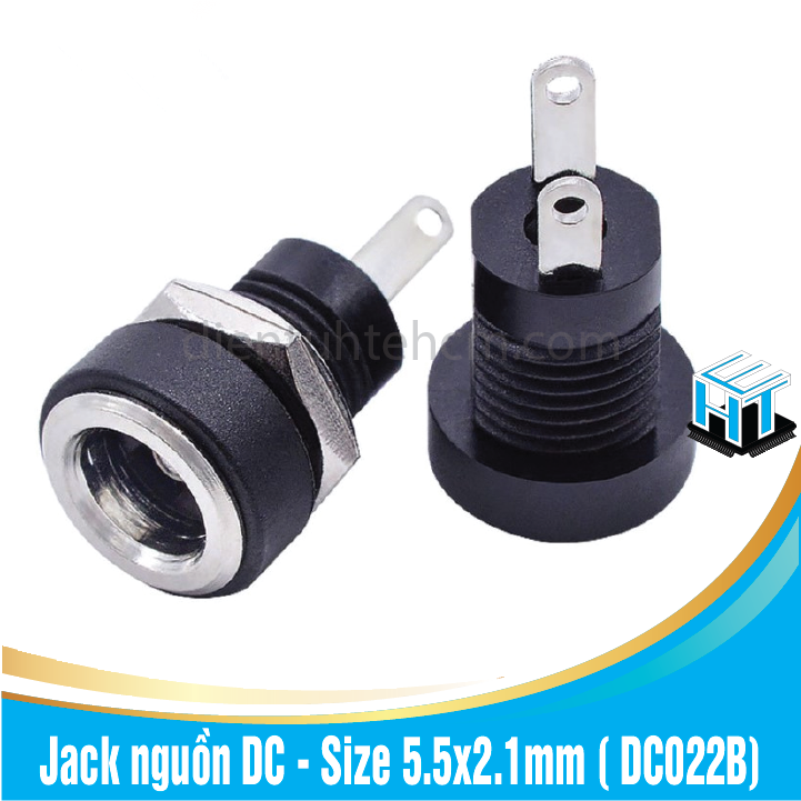 Combo 5 Jack nguồn DC - Size 5.5x2.1mm ( DC022B)