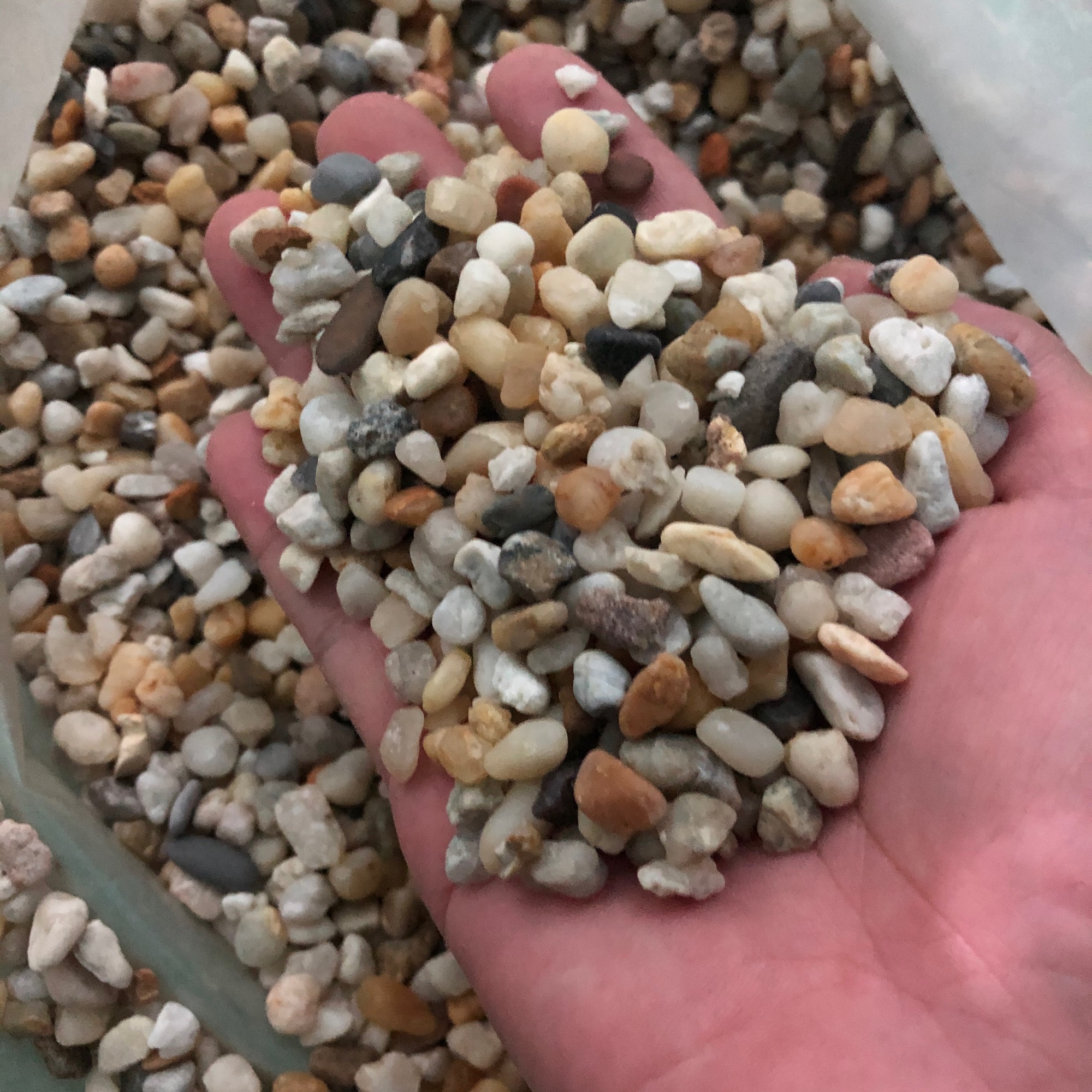 500g sỏi tự nhiên trang trí bể cá