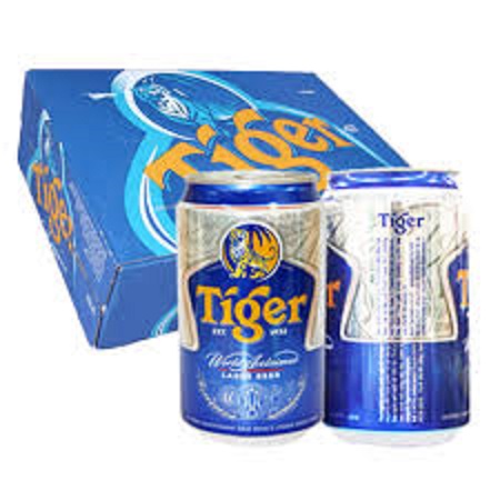 Bia tiger thùng 24 lon 330ml