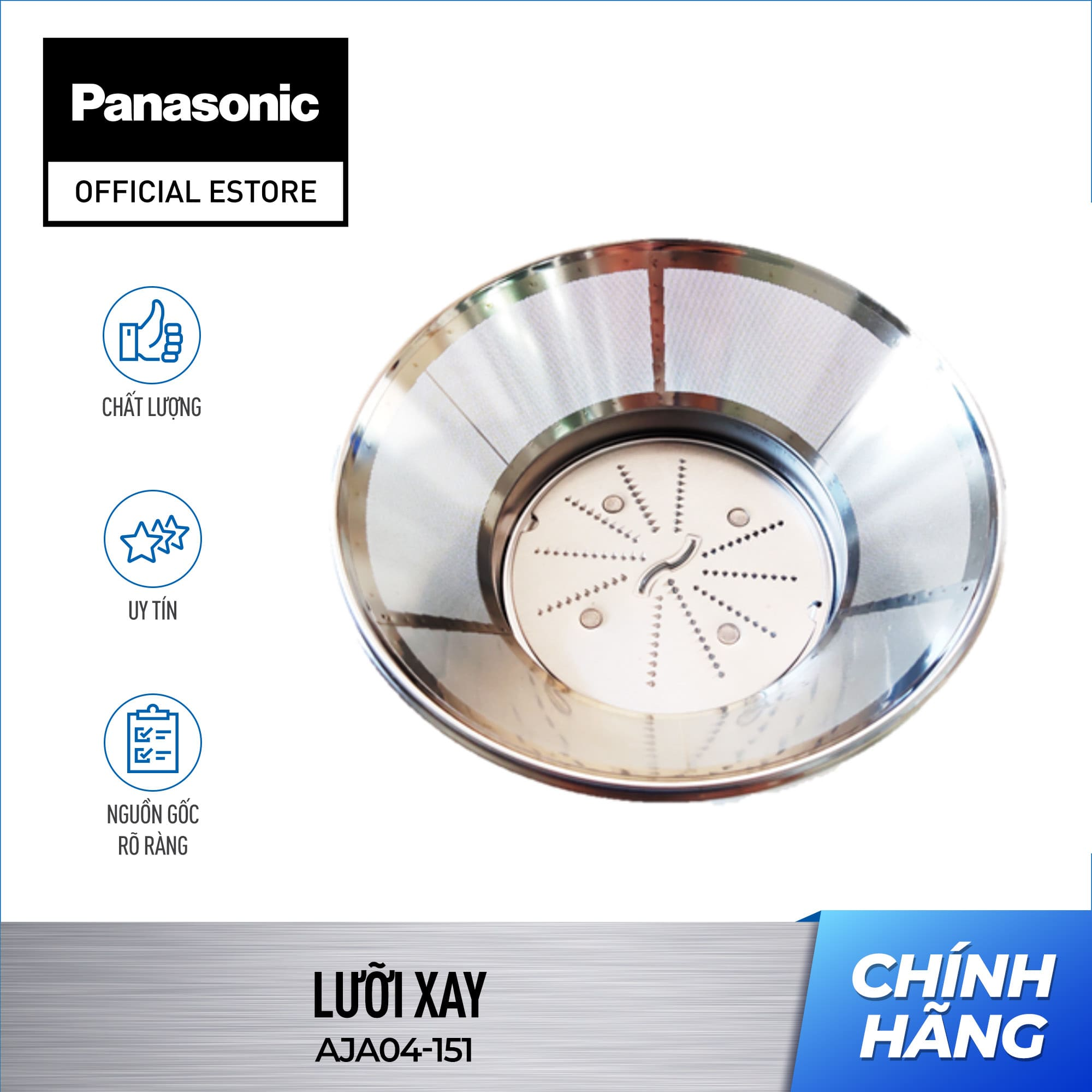 Lưỡi xay của máy xay đa năng panasonic mj-dj01sra mj-sj01wra- lưỡi xay mj-dj01sra