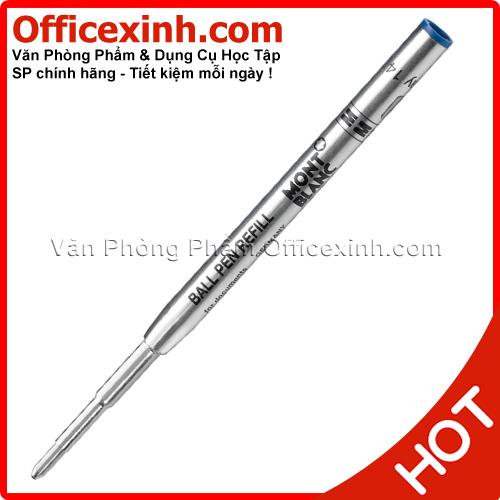 [Hộp 2 cây] Ruột bút Mont Blanc Ballpoint Medium Xanh