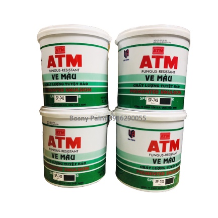 [NT] Ve ATM màu đen (3,5L) [Sơn chậu]