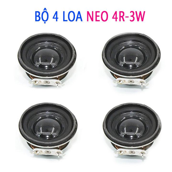 Bộ 4 Loa NEO 3W 4R