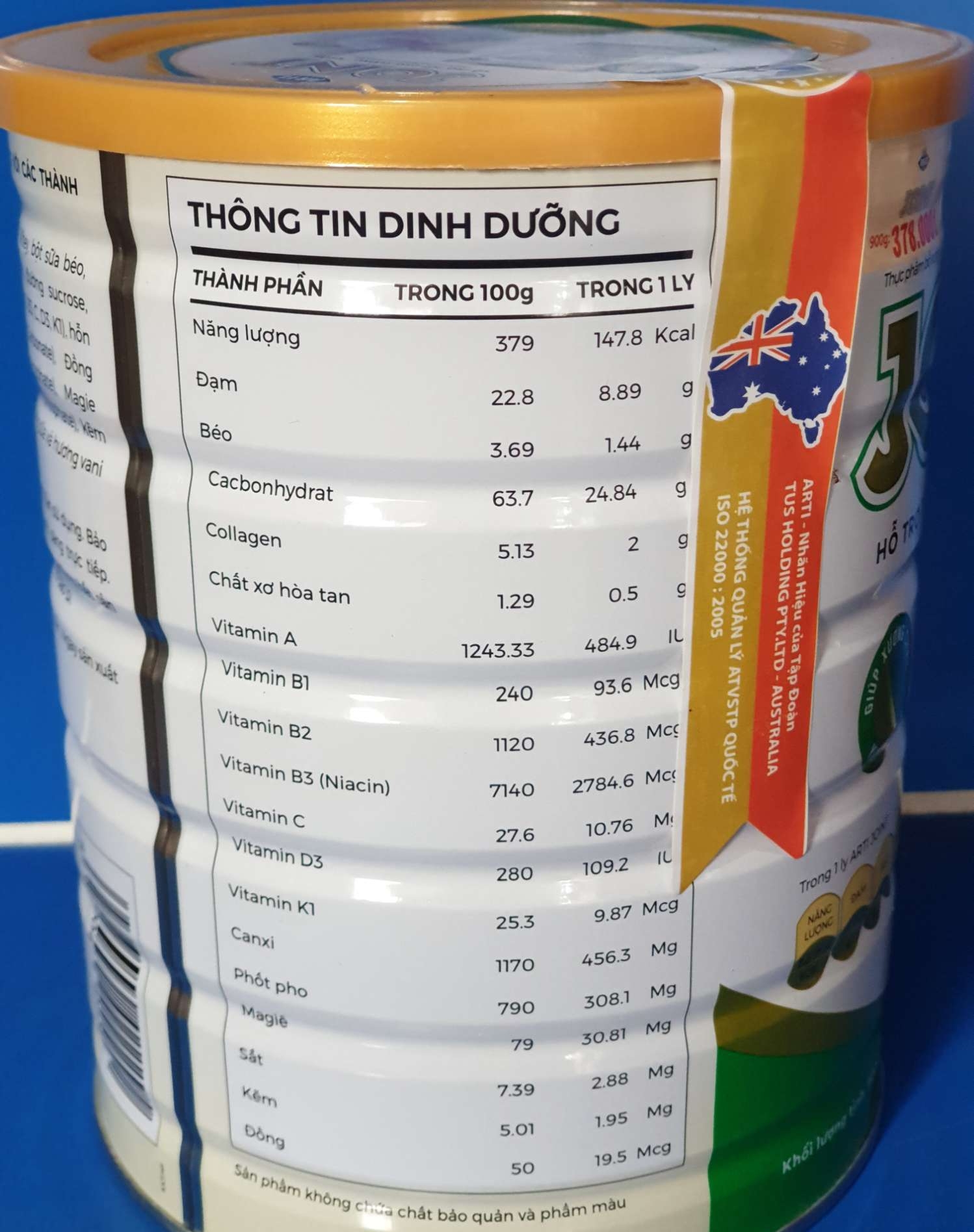 Sữa Arti Joint Xương khớp (900g Date mới)