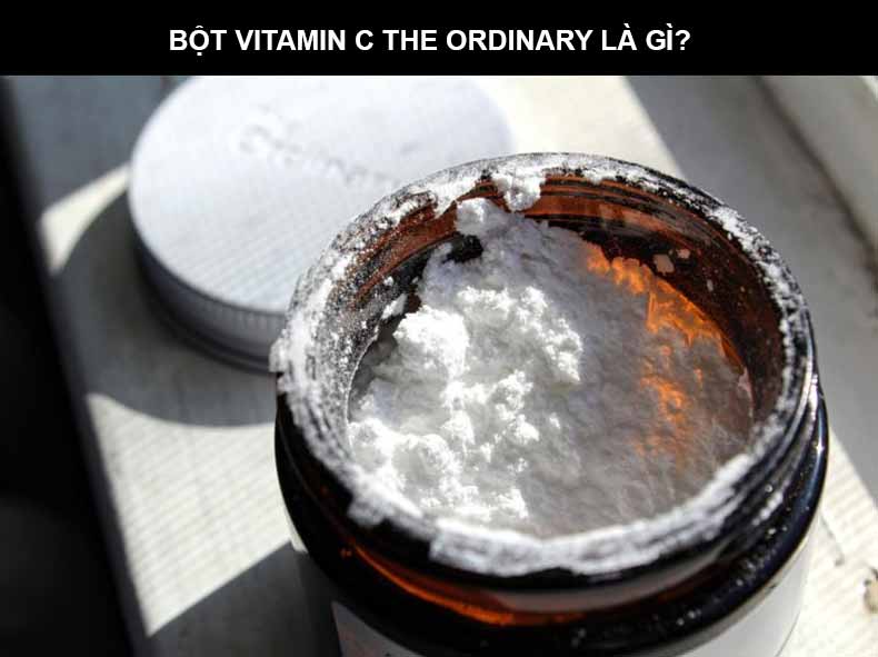 Bột Vitamin C sáng da, mờ thâm The Ordinary 100% L-Ascorbic Acid Powder 20gr.