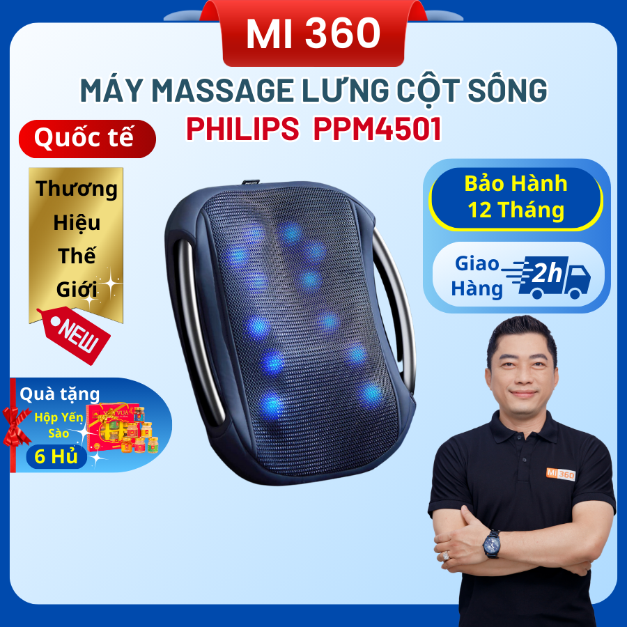 Philips ppm4501 spine massage machine-genuine product-12 months warranty